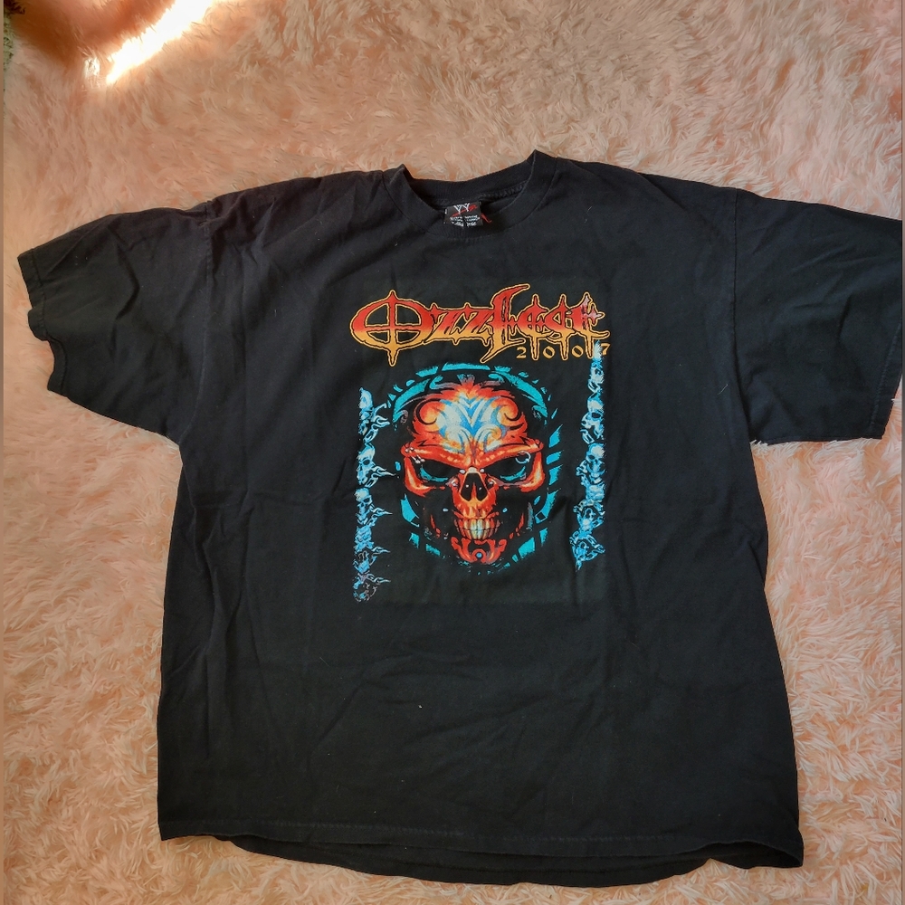 Men's Ozzyfest band Tshirt